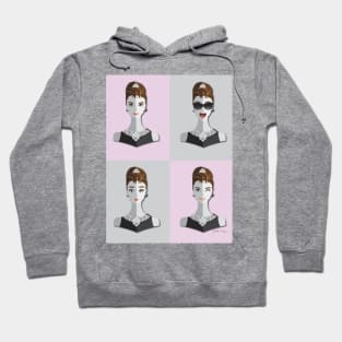 Origami- Audrey Hepburn Hoodie